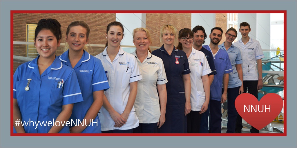 Find out why we love working at NNUH