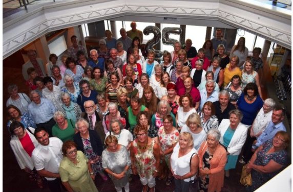 Voluntary stewards celebrate 25 years of aiding theatre audiences