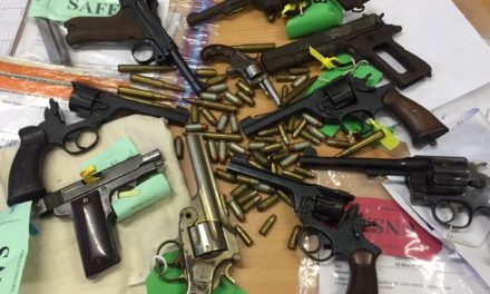 Nearly 300 firearms handed in during surrender