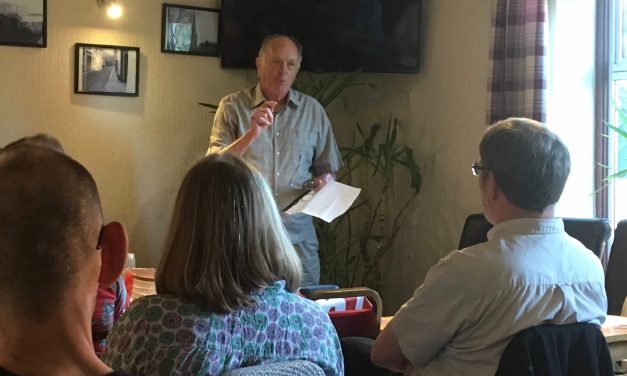 Ian Gibson inspires Norwich North meeting