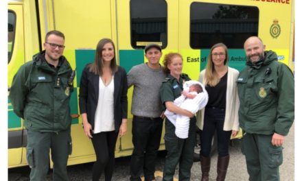 EEAST crew helps baby Charlie take his first breath