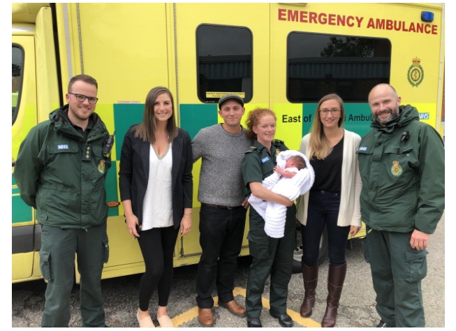 EEAST crew helps baby Charlie take his first breath