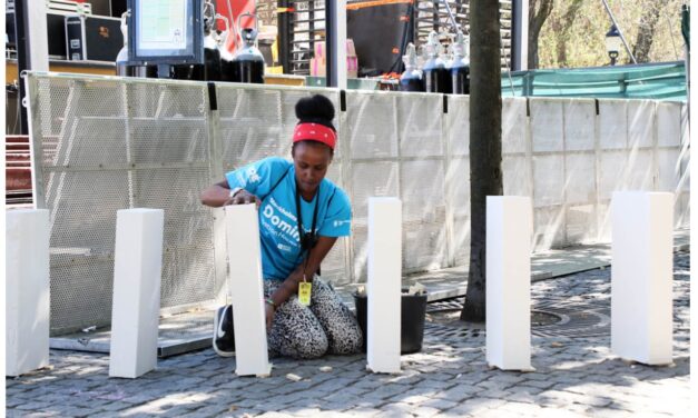NORFOLK VOLUNTEERS WANTED FOR UNIQUE GIANT DOMINO TOPPLE ACROSS THE CITY TO LAUNCH NORFOLK & NORWICH FESTIVAL THIS MAY