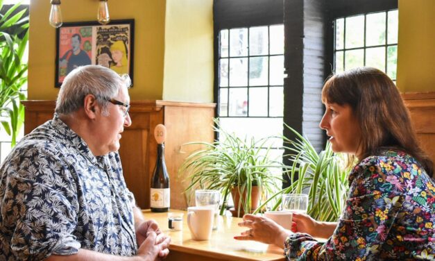 Rachel Reeves campaigns in Norwich and visits local Living Wage employer